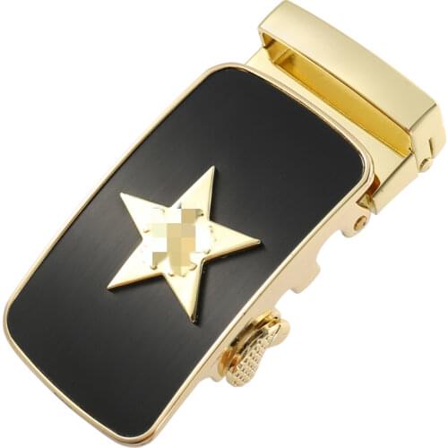 Crocodile head Automatic belts buckle for men Not contain body Fashion business Suitable for jeans width 3.5cm male waist tape