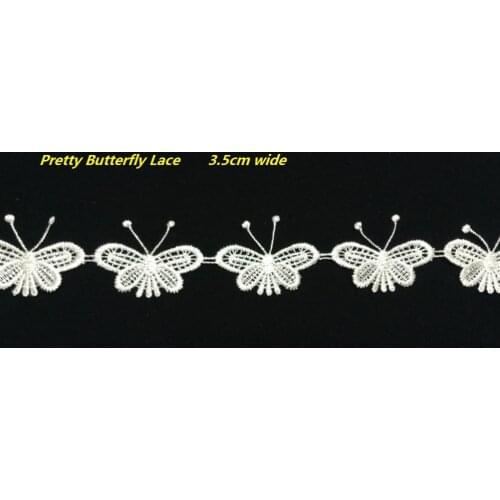 3.5cm water soluble exquisite embroidery butterfly lace,can cut into single butterfly patches,XERY D3372