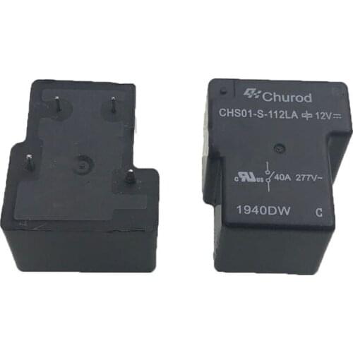 HOT NEW 12V relay CHS01-S-112LA CHS01 S 112LA CHS01S112LA 12VDC DC12V 12V 40A 4PIN