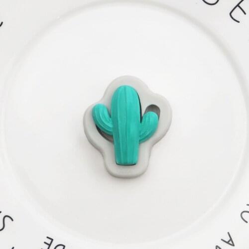 Single Cactus Fondant Silicone Mold Ultra-Light Clay Mold XGY-234