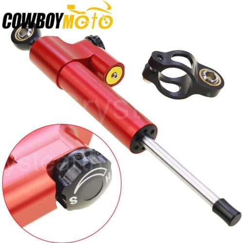 Steering Damper Stabilize For Yamaha MT09 MT07 YZF R1 R6 FZ1 XJR1300 MT-07 MT-09 For Suzuki GSXR 600/750/1000 For Honda CBR600RR