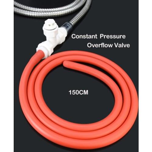 Wetips Silicone Anal Enema Hose Bidet Cleaning Enema Washing Anus Cleaning With Constant Pressure Valve Toilet Bidet Tube