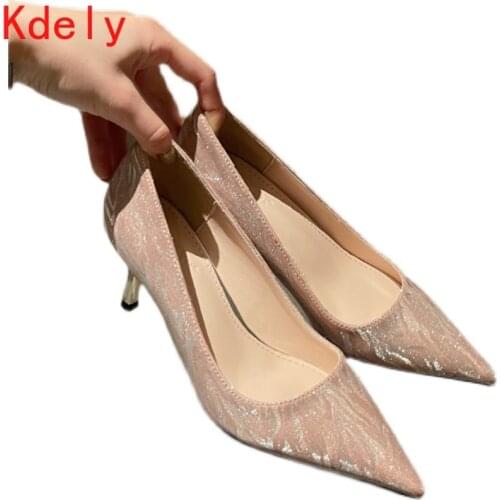 2021 Stiletto Heels Shoes Woman Big Size Fashion High Heels Women Pumps Classic Whitewedding Shoes Sexy High Heels Pointed Toe