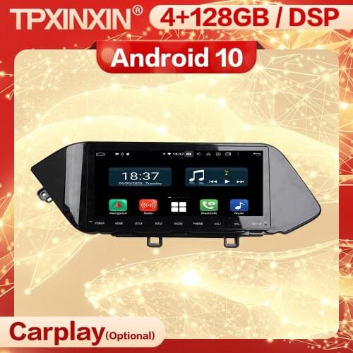 128G Wireless Carplay 2 Din Car Android 10 Stereo Receiver For HYUNDAI Sonata 2020 Radio Audio Recorder Head Unit Player Screen