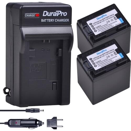 2X 4500mAH BP-745+ BP 745 BP745 Camera Battery +Car Charger for Canon BP-709,BP-718,BP-727,VIXIA HF M50,M51,M52,M560,R30,R32,R36