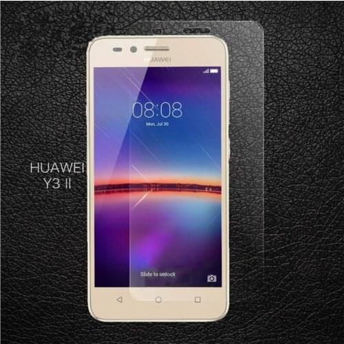 9H 2.5D Premium Tempered Glass For Huawei Y3 II / Y3 2 / Y3ii Screen Protector Toughened Protective Film Guard pelicula de vidro