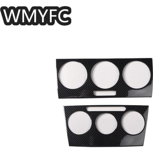 ABS Auto Styling Center Air Conditioning AC Button Knob Middle Air Outlet Panel Cover Trim for Mazda 6 2002-2008