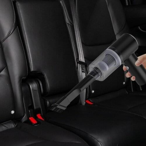 USB Rechargeable Car Vacuum Car Mini Vacuum Cleaner Small Hand-held Cleaner Car Home Interior Dust Buster Blower Dropship