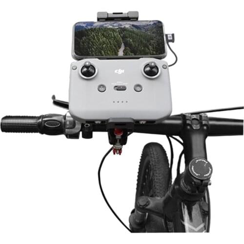 Sunnylife for Mavic Air 2S/2 Remote Controller Bracket Bicycle Clamp Following Shot Remote Controller Holder for Mavic Air 2S/2
