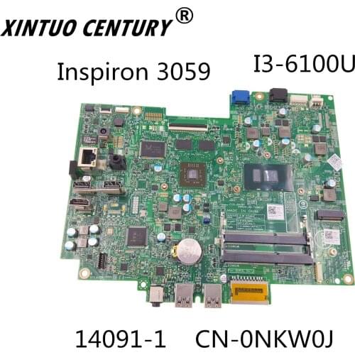 For Dell Inspiron 3059 3263 3459 3455 14091-1 CN-0NKW0J 0NKW0J NKW0J SR2EU I3-6100U CPU 100% test