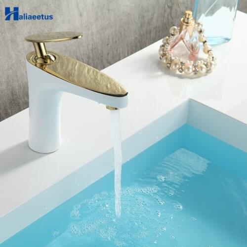 Haliaeetus Gold Bath Faucets