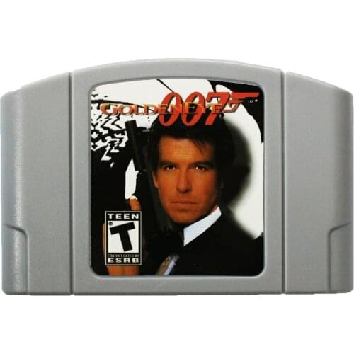 Golden Eye 007 64 Bit Games 64 English NTSC Game Card