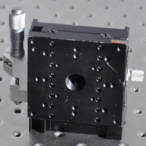 Z-axis SIGMA TAM-803L manual precision vertical lifting fine-tuning displacement sliding table 80*80mm steel