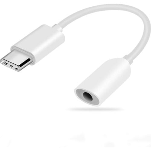 Original Xiaomi Type C To 3.5mm Headphone Jack 3.5 AUX USB C Cable For Mi 11 10 10T Pro 10T Lite 6 6X 8 Lite Audio USB C Adapter