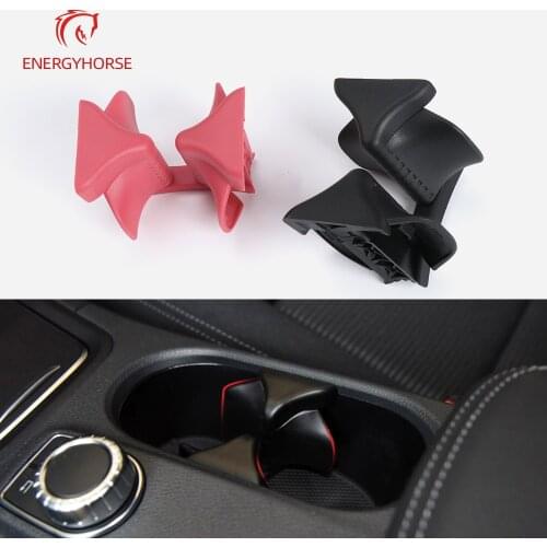 Armrest Box Center Console Cup Holder Insert Divider for Mercedes -Benz A Class W176 GLA W156 W117
