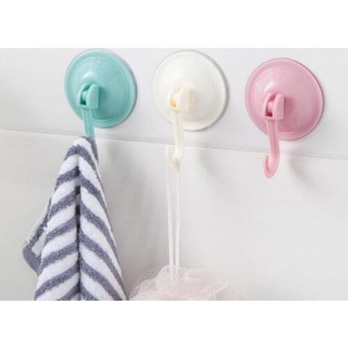 Suction Cup Hook Shower Suction Hooks Waterproof Shower Hooks for Bathroom Vacuum Suction Hook for Kitchen Removable
