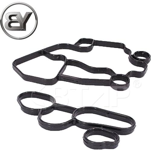 BTAP Oil Filter Housing Gasket and Cooler For Audi A3 A4 TT Quattro VW Golf Eos GTI Jetta Passat 06D117070 06F115441 New