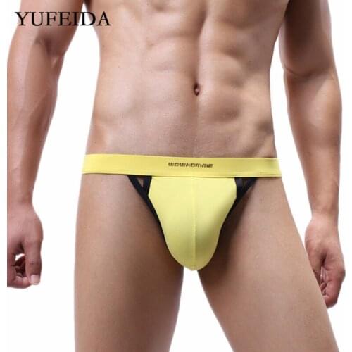 New Mens Thongs G strings Sexy Mens Underwear Gay Bulge Pouch T-back Thongs Lingerie Erotic Jockstrap Tangas Male Sissy Panties