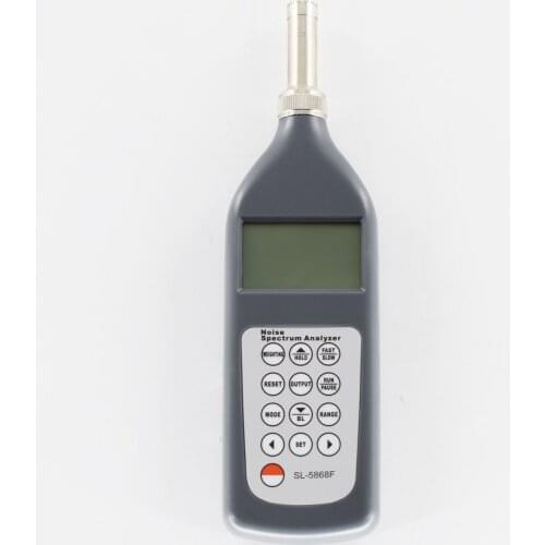 Noise Spectrum Analyzer SL-5868F Sound Level Meter digital detection technology Range 25dB~130dB (A) (With the software)