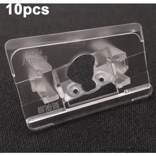 YIFOUM 10pcs Car Rear View Backup Camera Bracket License Plate Light Housing Mount For Suzuki Kizashi 2010 2011 2012 2013 2014