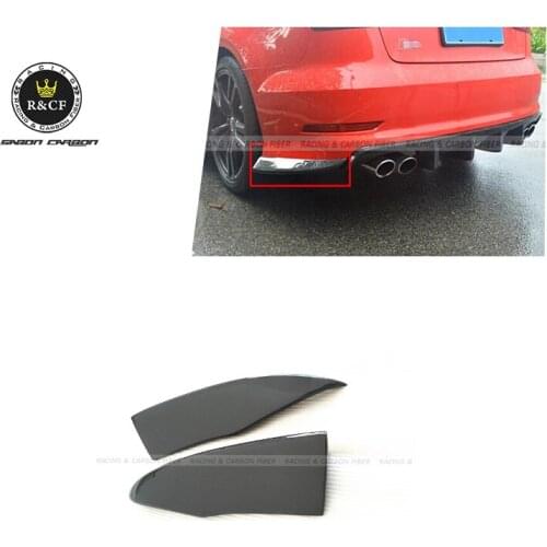 S3 REAR BUMPER CONERS--CARBON FIBER S3 REAR BUMPER CORNERS FOR Audi S3 2015 Nice fitment & quality