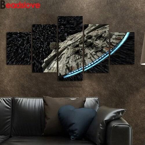 Diamond Painting 5d Movie Destroyer Art Cross Stitch Rhinestones Diy Diamond Embroidery Needlework Gift Handicrafts 5 pieces