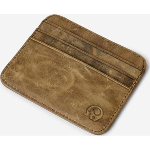 New arrival card holders genuine leather card bags