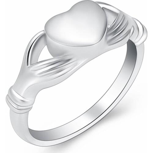 IJZ9017 Stainless Steel Cremation for Ashes Urn Engravable Infinity Love Eternity Ring Memorial Keepsake Ring Memorial Jewelry