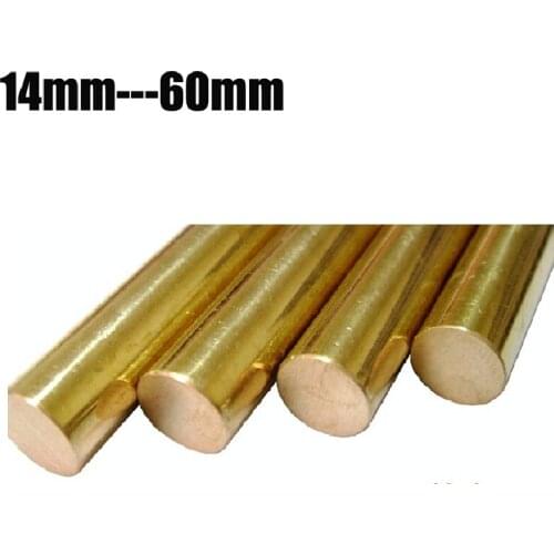 14-40mm Hand-done brass bar rod 100mm stick for diy toys accessories
