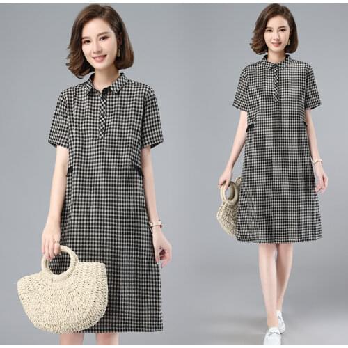 Модные платья в клетку MICHAELGIBSON China At AliExpress