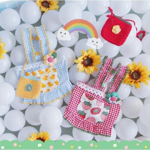 Lovely Summer Pet Dog Cat Cooling Skirt Small Large Kawaii Puppy Kitten Clothes Skirt Clothing Beautiful Cat Dress