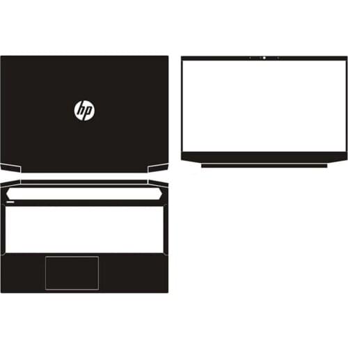 Carbon fiber Laptop Sticker Skin Cover Guard for 2020 HP Pavilion 16 A0034ur A0644ng A0300ng A0076ms A0026nl A0032DX A0000 16"