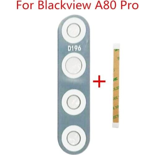 New Original Phone Parts For Blackview A80 Pro 6.49inch Cellphone Back Camera Lens Flim Repair Accessories