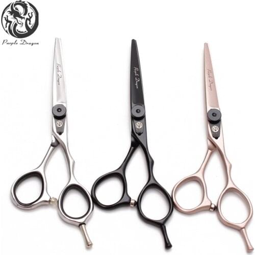 6.0" 17.5cm Purple Dragon Z9015 Hairdressers Scissors Cutting Scissors Thinning Shears Professional Hair Scissors Styling Tool