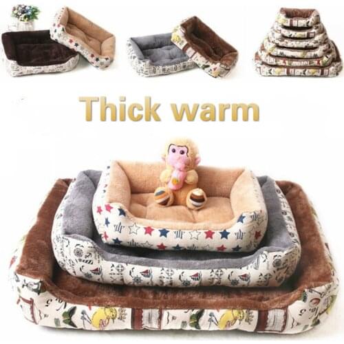 Super Soft Dog Bed, Four Seasons Universal Warm Thick Bejirog Pet Bed, Small, Medium and Large Dog Bed and Mat, Pet Supplies