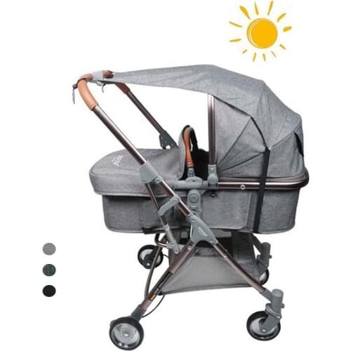 Universal Baby Stroller Accessories Windproof Waterproof UV Protection Sunshade Cover for Kids Baby Prams Car Outdoor Activities
