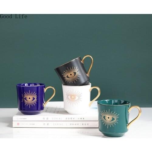 1PC Turkish Style Hand-Painted Coffee Cup Teacup Ceramic Mugs