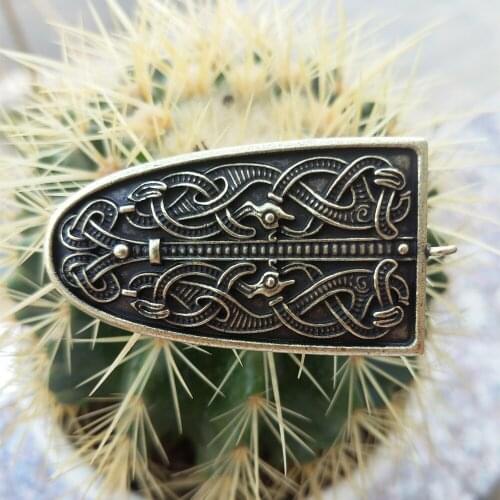 Langhong 10pcs Viking Brooch for Women Sweden Scandinavian Viking Brooch jewelry Talisman Women Brooch