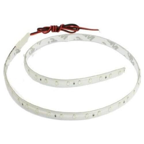 2 Pieces (Red) 30cm Led Knight Rider Flash Strobe Scanner Neon Strip Lights