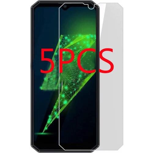 5PCS 2.5D Tempered Glass On The For Oukitel K15 Plus Protective Film 9H Screen Protector For Oukitel K15 Plus Guard