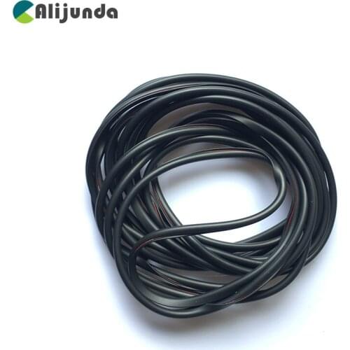 Alijunda 5 m Car Door Anti-Scratch Protective Edge Guard Sealing Stripper for Geely Vision SC7 MK Cross SC7 Englon SC3 SC5 SC6