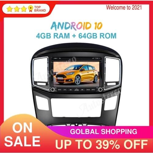 Android 10.0 Car GPS Navigation Head Unit For Hyundai H1 Grand Royale I800 2016+CD Multimedia player Radio Tape Recorder Stereo