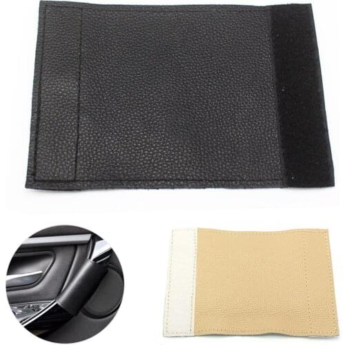 Car Styling Microfiber Leather Door Pull Handle Armrest Cover Trim For BMW New 3 Series 3gt 4 Series F30 320