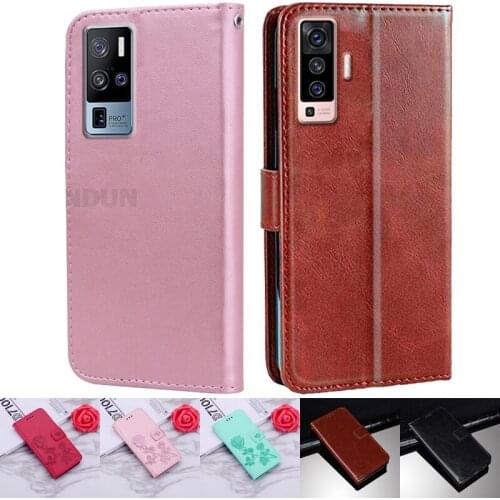 Case For Vivo X50 Pro V2001A V2005A Flip Cover PU Leather Phone Protective Shell For Vivo X50 Lite Case Protector Bag Fundas
