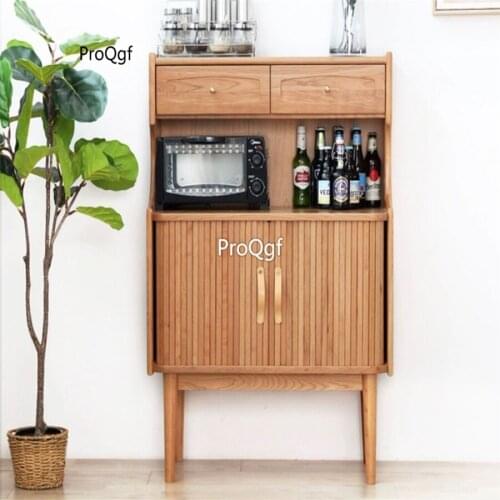 Prodgf 1 Set 80*42*117cm Wood Kitchen Cabinet