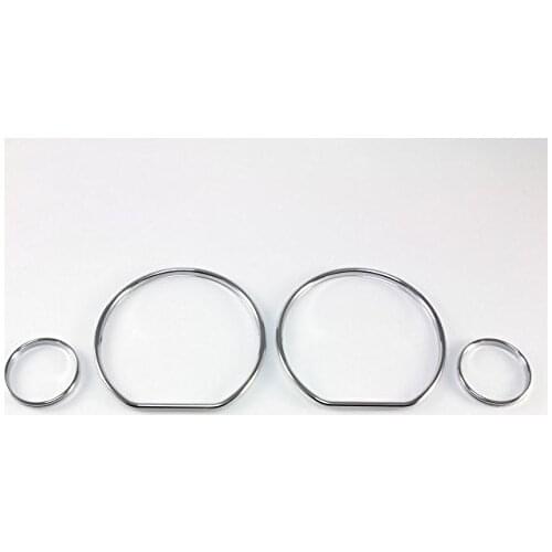 Chrome Speedometer Gauge Dial Ring Instrument Panel Ring fit for Seat Ibiza MK2/MK3/6K 1993 - 2002