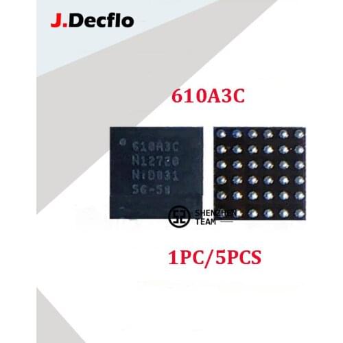JDecflo 610A3C For IC Charger iPad Pro3 11 12.9 3Gen A1980 A1876 A2013 USB Charging Chip 36Pin Tristar IC de Carga Circutos
