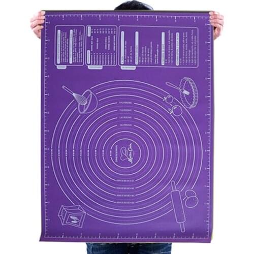 45x60cm Extra Large Baking Mat Silicone Pad Sheet Baking Mat for Rolling Dough Pizza Dough Non-Stick Maker Holder Kitchen Tools