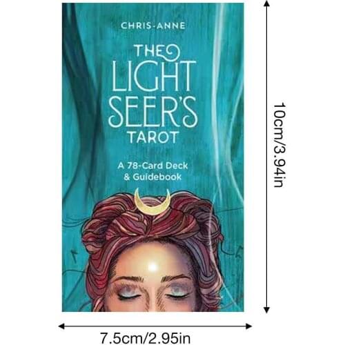 Tarot Board Game Toys Oracle Rider Waite Divination Prophet Prophecy Card Poker Gift Prediction Oracle Altar Cloth