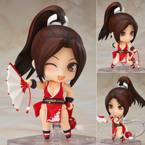 NEW hot Q version 684#10cm Mai Shiranui THE KING OF FIGHTERS KOF Action figure toys collection doll Christmas gift